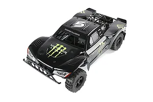 Rovan 1/5 Short Course Body Shell w/ Roll Cage Set - Black image 81694