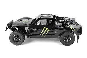 Rovan 1/5 Short Course Body Shell w/ Roll Cage Set - Black image 81695