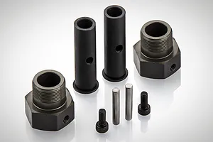 Rovan Gunmetal Aluminium Reinforced Front Axle Kit image 81725