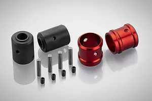 Rovan Red Aluminium Front &amp;amp; Quick Release Output Bushing Kit image 81729