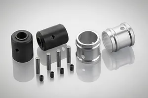 Rovan Silver Aluminium Front &amp; Rear Quick Release Output Bushing Kit