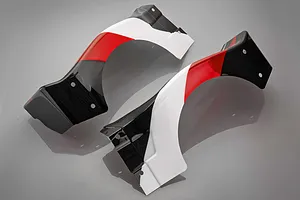 Rovan 1/5 Short Course Body Shell w/ Roll Cage Set - Red image 81737