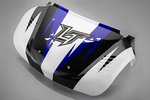 Rovan 1/5 Short Course Body Shell w/ Roll Cage Set - Blue image 81742