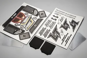 Rovan 1/5 Short Course Body Shell w/ Roll Cage Set - Blue image 81747