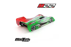 MonTech 1/12 M22 Unpainted Pan Car Body Shell - Clear image 81750