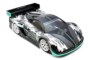 Blitz 1/8 GT5 Zonda GT Unpainted Body Shell - Clear image 81777