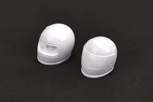 MonTech 1/10 F1 Driver Helmets 2Pcs - White image 81784