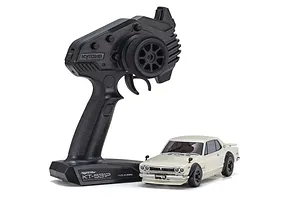 Kyosho Mini-Z Nissan Skyline 2000GT-R (KPGC10) Tuned Ver. AWD Electric RTR RC Car - White image 81873