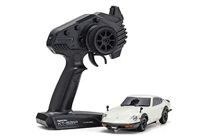 Kyosho Mini-Z Nissan Fairlady 240ZG RC Drift Car Electric AWD RTR - White image 81879