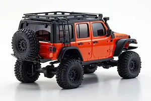 Kyosho Mini-Z Jeep Wrangler Unlimited Rubicon RC Rock Crawler Electric 4WD RTR - Metallic Punk`n image 81886