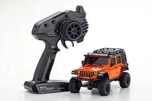 Kyosho Mini-Z Jeep Wrangler Unlimited Rubicon RC Rock Crawler Electric 4WD RTR - Metallic Punk`n image 81889
