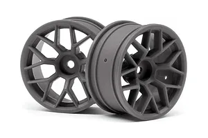 HPI 1.9" (6mm Off-Set) Mesh Black Rims 2Pcs image 8205
