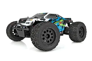 Team Associated Reflex 14MT RC Monster Truck Electric Brushless 4WD 1/14 Scale RTR - Blue/Green image 82069