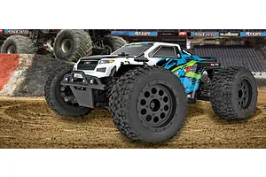 Team Associated Reflex 14MT RC Monster Truck Electric Brushless 4WD 1/14 Scale RTR - Blue/Green image 82077