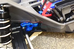 GPM Orange Aluminium Steering Bell Crank/Drag Link Assembly image 82225