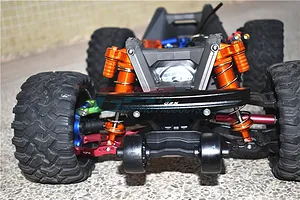 GPM Green Aluminium 125mm Front & Rear Adjustable Piggyback Shocks 4Pcs image 82229