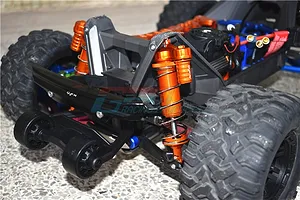 GPM Green Aluminium 125mm Front & Rear Adjustable Piggyback Shocks 4Pcs image 82231