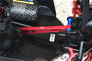 GPM Orange Aluminium Rear Chassis Brace image 4