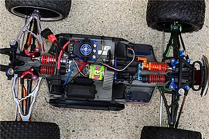 GPM Blue Aluminium Complete Suspension Arm Set image 2