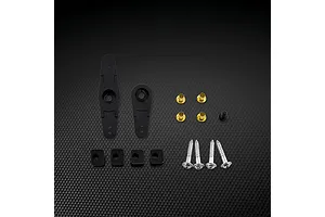 Power HD Black Aluminium GTS-7 Standard 70kg 8.4V HV Brushless Metal Geared Servo image 82316