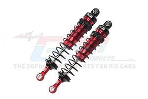 GPM Red Aluminium 108mm Front Adjustable Shocks 2Pcs