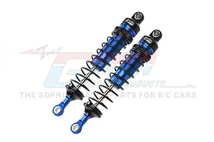 GPM Blue Aluminium 108mm Front Adjustable Shocks 2Pcs