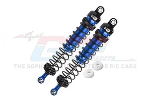 GPM Blue Aluminium 122mm Rear Adjustable Shocks 2Pcs