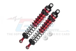 GPM Red Aluminium 122mm Rear Adjustable Shocks 2Pcs