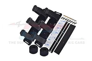 GPM Black Aluminium Battery Hold-Down Set image 82374