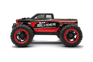 BlackZon Slyder MT RC Monster Truck Electric 4WD 1/16 Scale RTR - Red image 82397