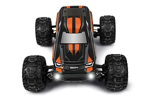 BlackZon Slyder MT RC Monster Truck Electric 4WD 1/16 Scale RTR - Orange image 82401