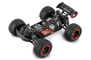 BlackZon Slyder ST RC Stadium Truck Electric 4WD 1/16 Scale RTR - Red image 82410