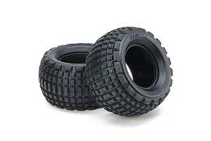 Tamiya ST Block Bubble Rear Tyres 2Pcs image 82425