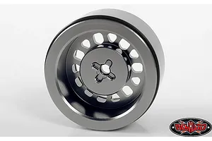 RC4WD 1.0" Silver/Black Competition Beadlock Rims 4Pcs image 82494