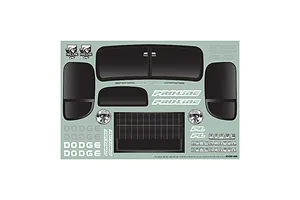 Pro-Line 1/10 1946 Dodge Power Wagon Painted Body Shell - Black image 82528