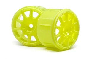 HPI 1.2" Micro RS4 Micro Rally Yellow Rims 4Pcs image 8261