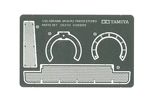 Tamiya 1/35 Ukraine M1A1 Abrams Tank Scaled Plastic Model Kit image 82644