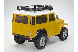 Tamiya CC-02 Toyota Land Cruiser 40 RC Rock Crawler Electric 4WD 1/10 Scale Kit (no ESC) - Yellow image 82647