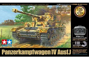 Tamiya 1/35 Panzerkampfwagen IV AUSF.J Electric RC Tank Kit image 82656