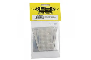 Yeah Racing stainless steel diamond plate engine cover for TRX-4M Defender in original retail packaging.