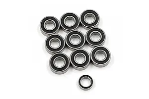 Yeah Racing Complete Rubber Shielded Bearing Set image 82708