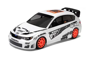 HPI Micro RS4 1/18 Subaru WRX STI Unpainted Body Shell image 8272