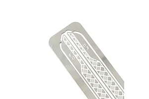 Yeah Racing Silver Stainless Steel Diamond Plate Rock Rails 2Pcs image 82721