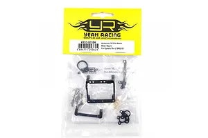 Yeah Racing Black Aluminium 94-98mm Motor Mount Set image 82730