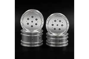 Yeah Racing 2.2" Silver Aluminium Buggy Rims 4Pcs image 82744