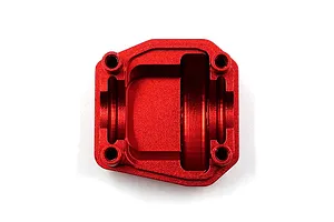 Yeah Racing Red Aluminium Diff Covers 2Pcs image 82751