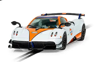 Scalextric 1/32 Pagani Huayra BC Roadster - Gulf Edition Slot Car image 82778