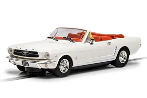 Scalextric 1/32 James Bond Ford Mustang - Goldfinger Slot Car image 82790