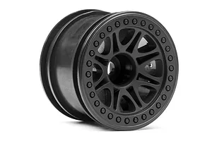 HPI 2.2" Split 8 Black Rims 2Pcs image 8280