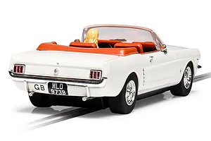 Scalextric 1/32 James Bond Ford Mustang - Goldfinger Slot Car image 82792